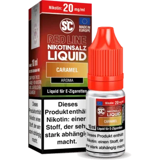 Liquid Caramel SC Red Line Nikotinsalz