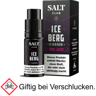 Liquid Cassis 10 mg/ml Nikotinsalz - Salt Club Flavorist