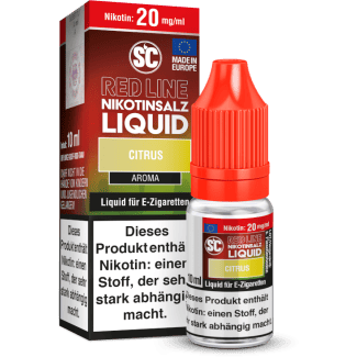 Liquid Citrus SC Red Line Nikotinsalz