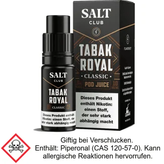 Liquid Classic 10 mg/ml Nikotinsalz - Salt Club Flavorist
