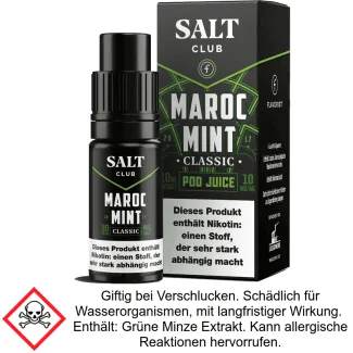 Liquid Classic - Salt Club Flavorist - 20 mg/ml Nikotinsalz 