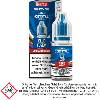 Liquid Crystal Blue Fusion 20 mg/ml Nikotinsalz - SKE