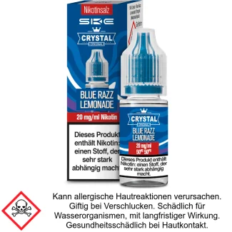 Liquid Crystal Blue Razz Lemonade 20 mg/ml Nikotinsalz - SKE