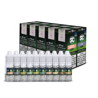 Liquid Gourmet Probierbox Nikotin - SC