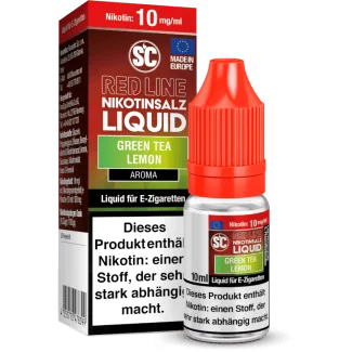 Liquid Green Tea Lemon SC Red Line Nikotinsalz