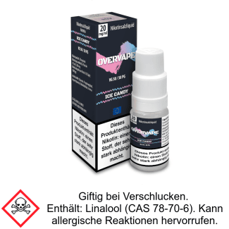 Liquid Ice Candy 20 mg/ml Nikotinsalzliquid - Overvape
