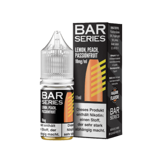 Liquid Lemon Peach Passionfruit Nikotinsalz - Bar Series