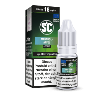 Liquid Menthol Apfel Nikotin - SC
