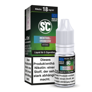 Liquid Menthol Erdbeere Nikotin - SC