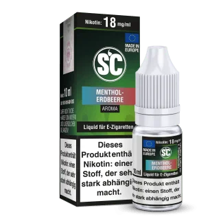 Liquid Menthol Erdbeere Nikotin - SC