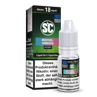 Liquid Menthol Himbeere Nikotin - SC