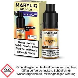 Liquid Pineapple ICE 10 mg/ml Nikotinsalz - MARYLIQ