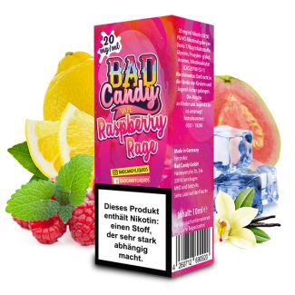Liquid Raspberry Rage Nikotinsalz Bad Candy