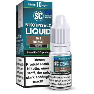 Liquid RY4 Tobacco Nikotinsalz - SC