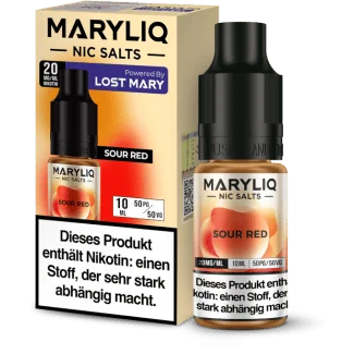 Liquid Sour Red 20 mg/ml Nikotinsalz - MARYLIQ