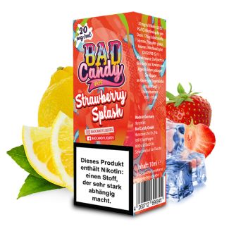Liquid Strawberry Splash Nikotinsalz Bad Candy