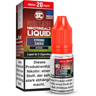 Liquid Strong Cassis SC Red Line Nikotinsalz