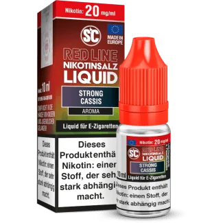 Liquid Strong Cassis SC Red Line Nikotinsalz