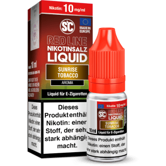 Liquid Sunrise Tobacco SC Red Line Nikotinsalz