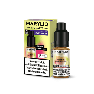 MARYLIQ - Cherry Lemon Mint Liquid