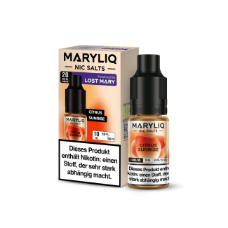 MARYLIQ - Citrus Sunrise Liquid