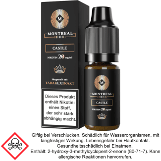 Montreal Original - Castle - Nikotinsalz Liquid 20 mg/ml