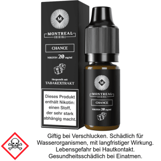 Montreal Original - Chance - Nikotinsalz Liquid 20 mg/ml
