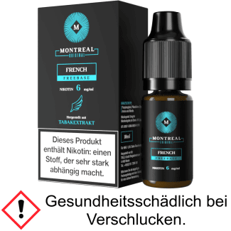 Montreal Original - French E-Zigaretten Liquid 6 mg/ml