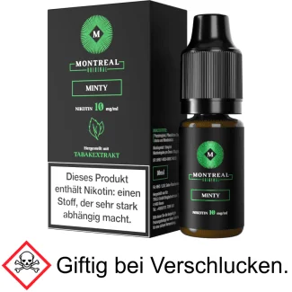 Montreal Original - Minty - Nikotinsalz Liquid 10 mg/ml