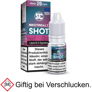 Nikotinsalz Shot 20 mg 50PG/50VG  - SC