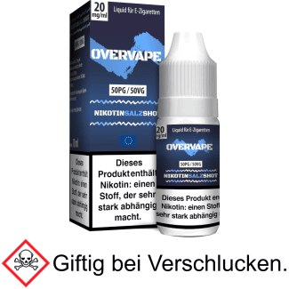 Nikotinsalz Shot 20mg/ml - Overvape