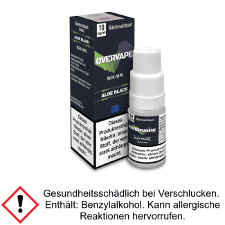 Overvape - Aloe Black - Nikotinsalz Liquid 10 mg/ml