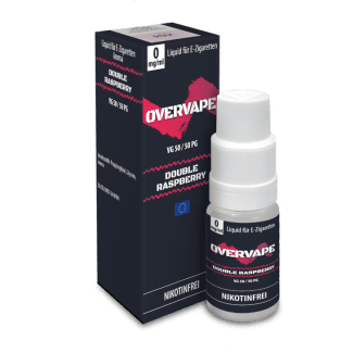Overvape - Double Raspberry - Nikotinsalz Liquid 0 mg/ml