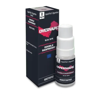 Overvape - Double Raspberry - Nikotinsalz Liquid 0 mg/ml