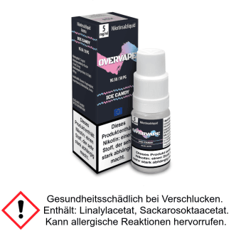 Overvape - Ice Candy - Nikotinsalz Liquid 5 mg/ml