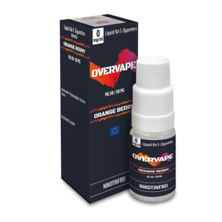 Overvape - Orange Berry - Nikotinsalz Liquid 0 mg/ml