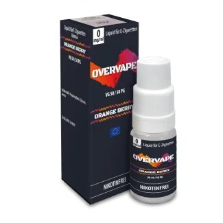 Overvape - Orange Berry - Nikotinsalz Liquid 0 mg/ml