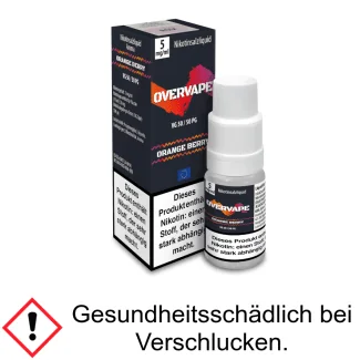 Overvape - Orange Berry - Nikotinsalz Liquid 5 mg/ml
