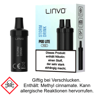 Pod Lite Storm Drink 20 mg/ml (2 Stück) - Linvo