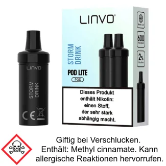 Pod Lite Storm Drink 20 mg/ml (2 Stück) - Linvo
