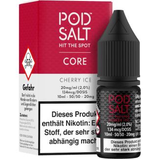 Pod Salt Core - Cherry Ice - Nikotinsalz Liquid