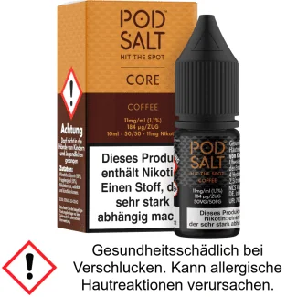 Pod Salt Core - Coffee - Nikotinsalz Liquid 11 mg/ml
