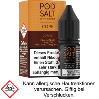 Pod Salt Core - Coffee - Nikotinsalz Liquid 20 mg/ml