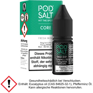 Pod Salt Core - Fresh Mint - Nikotinsalz Liquid 11 mg/ml