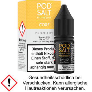 Pod Salt Core - Pineapple Ice - Nikotinsalz Liquid 11 mg/ml