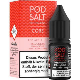 Pod Salt Core - Red Apple Ice - Nikotinsalz Liquid