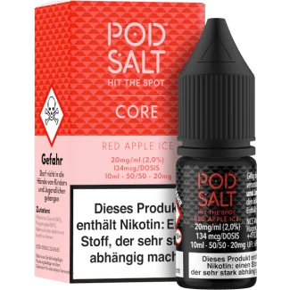Pod Salt Core - Red Apple Ice - Nikotinsalz Liquid