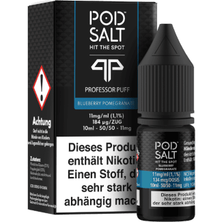 Pod Salt Fusion - Blueberry Pomegranate - Nikotinsalz Liquid 20mg/ml