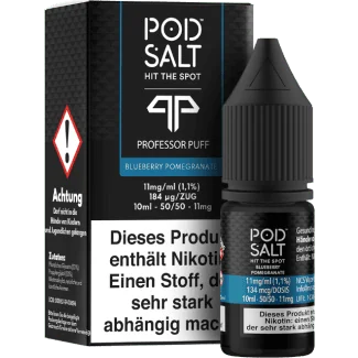Pod Salt Fusion - Blueberry Pomegranate - Nikotinsalz Liquid 20mg/ml