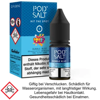 Pod Salt Fusion - Bubble Blue - Nikotinsalz Liquid 20 mg/ml